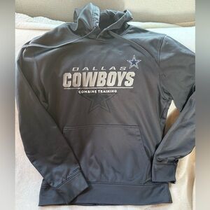 NFL Team Apparel Dark Gray Hoodie Dallas Cowboys